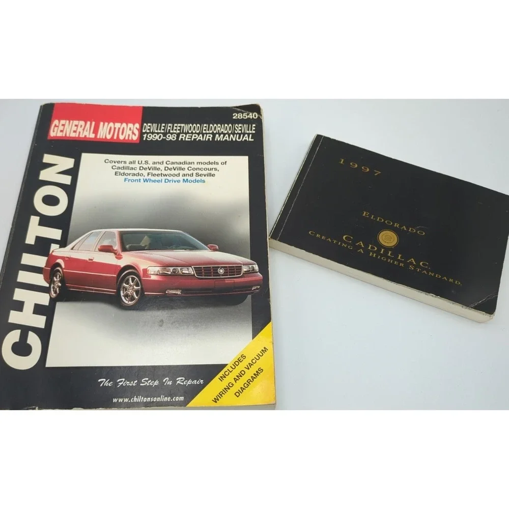 Cadillac 1997 Eldorado Chilton's Manual‎ & 97 Eldorado OEM Original Owner Manual